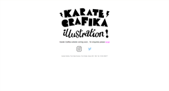 Desktop Screenshot of karategraphics.com